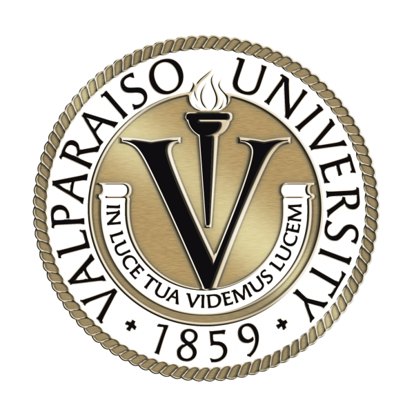 vu President Padilla is inaugurated at this ceremony. Pictured is the symbol for Valpo University