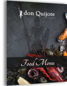 don quijote menu for outdoor dining