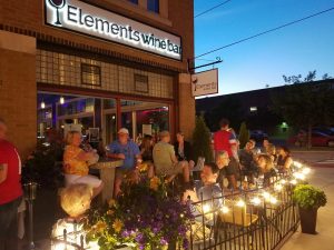 The best Chicago has to offer can now be found performing alfresco at this cultural wine bar. There's something cool about performing at Elements and it's attracting talent from Chicago and the hotbed of talent that is Northwest Indiana.