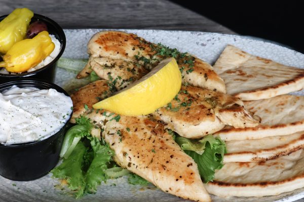 Radius Greek chicken dish for restaurant events in Valparaiso IN