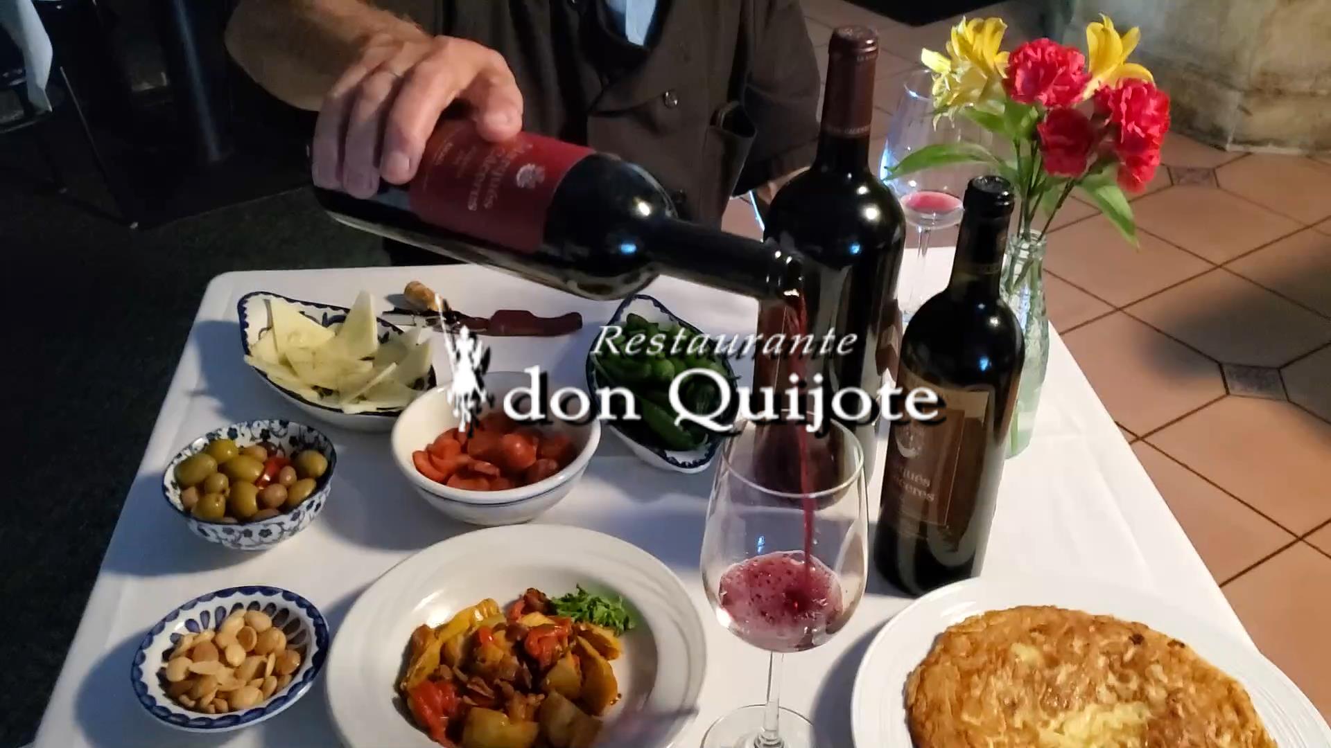 Fine dining at Don Quijote