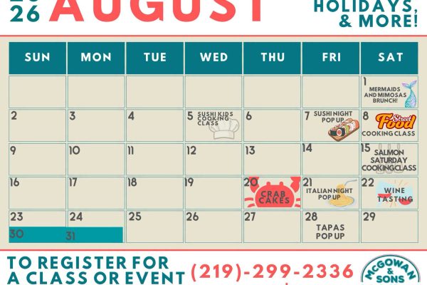 McGowan & Sons restaurant events in Valparaiso IN