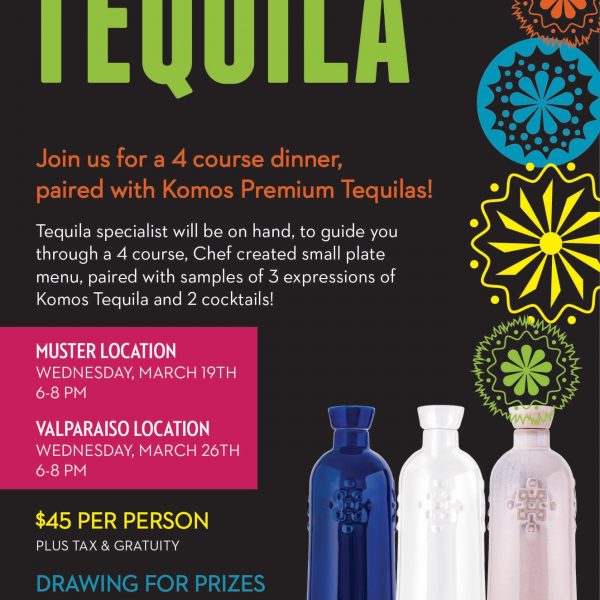 El Salto Serves 4 Course Dinner & 3 Tequilas for Special Event!