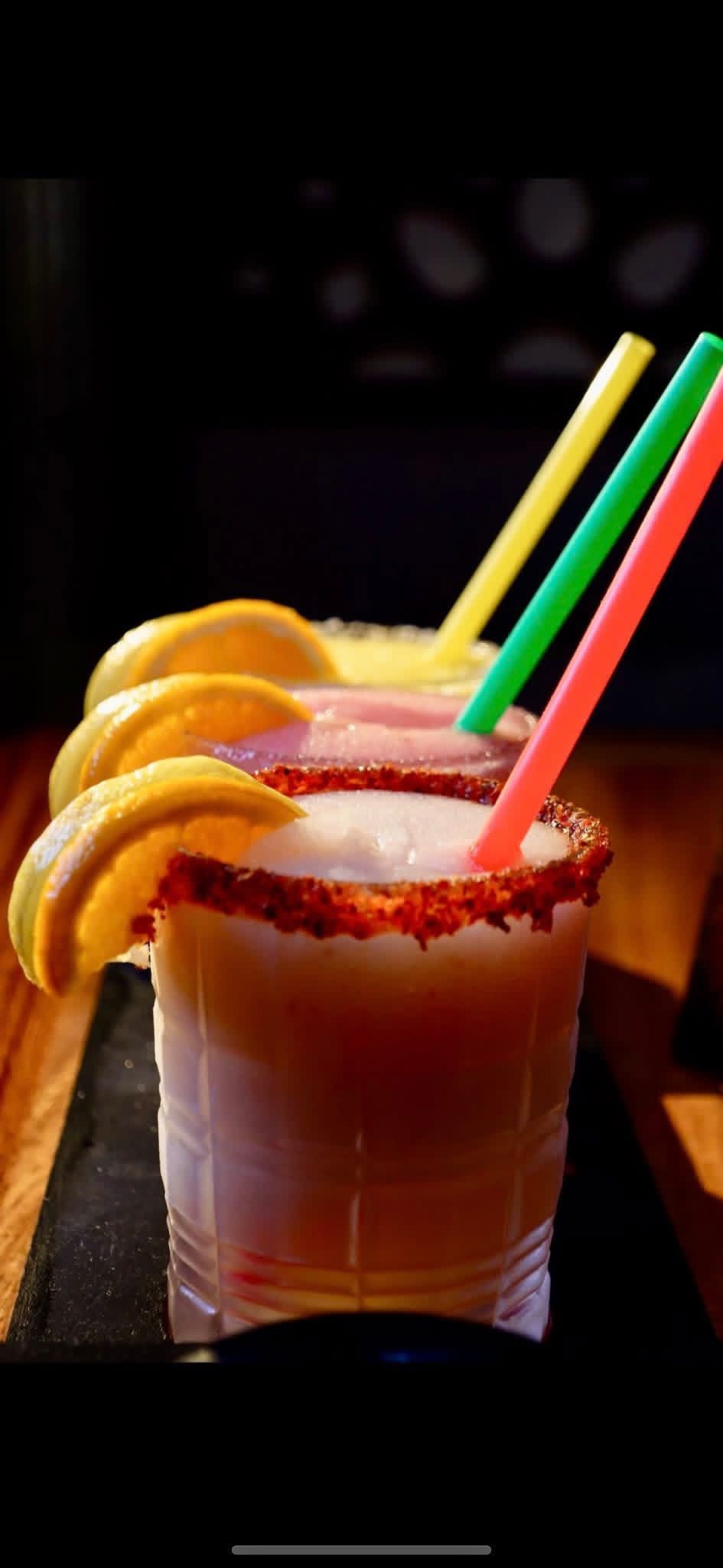 Margaritas at El Salto bar